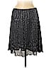 Bryan Bradley 100% Silk Gray Silk Skirt Size 8 - photo 1