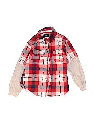 Carter's Long Sleeve Button-Down Shirt (view 1)