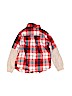Carter's 100% Cotton Plaid Red Long Sleeve Button-Down Shirt Size 3T - photo 2