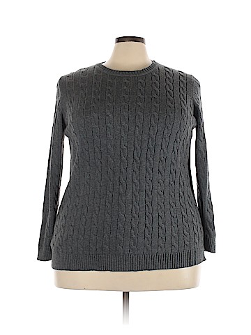 Woman Within Pullover Sweater (view 1)