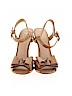 Saks Fifth Avenue Tan Heels Size 8 1/2 - photo 2