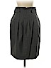 BCBGMAXAZRIA Gray Wool Skirt Size 0 - photo 1