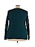 Jeanne Pierre 100% Cotton Teal Pullover Sweater Size 3X - photo 2