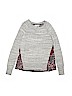 Tucker + Tate Print Gray Sweatshirt Size 8 - 10 - photo 1