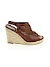 Madeline Brown Wedges Size 8 1/2 - photo 1