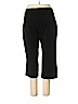 Apt. 9 Black Casual Pants Size 16 (petite) - photo 2