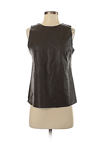 Vince. Leather Top (view 1)