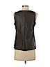 Vince. 100% Leather Brown Leather Top Size 6 - photo 2