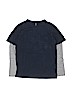 Uniqlo 100% Cotton Blue Long Sleeve T-Shirt Size 13 - photo 1