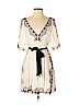 BCBGMAXAZRIA 100% Silk Ivory Casual Dress Size XS - photo 1