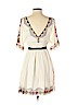 BCBGMAXAZRIA 100% Silk Ivory Casual Dress Size XS - photo 2