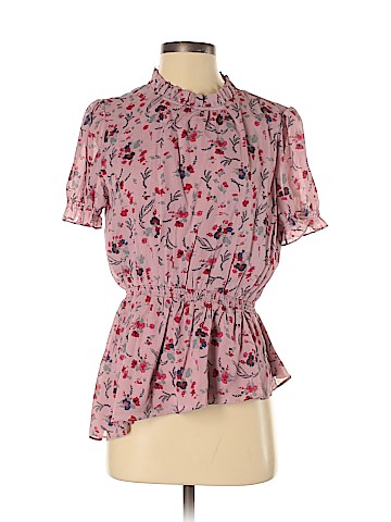 Lea & Viola Short Sleeve Blouse (view 1)