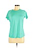Nike 100% Polyester Green Active T-Shirt Size M - photo 1