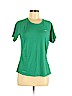 Nike 100% Polyester Green Active T-Shirt Size M - photo 1