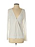 Milly White Long Sleeve Top Size S - photo 1