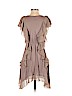 H&M 100% Viscose Brown Casual Dress Size S - photo 2