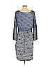 Laundry by Shelli Segal Blue Casual Dress Size 10 - photo 2