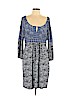 Laundry by Shelli Segal Blue Casual Dress Size 10 - photo 1