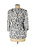 A Pea in the Pod 100% Polyester Ivory 3/4 Sleeve Blouse Size M - photo 2