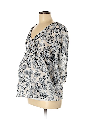 A Pea in the Pod 3/4 Sleeve Blouse (view 1)