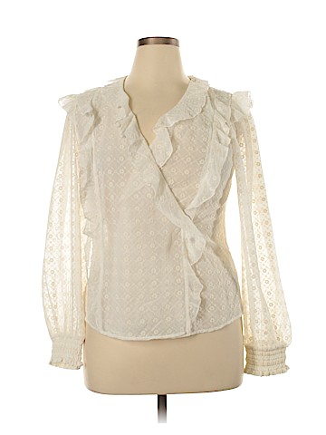 Maeve by Anthropologie Long Sleeve Blouse (view 1)