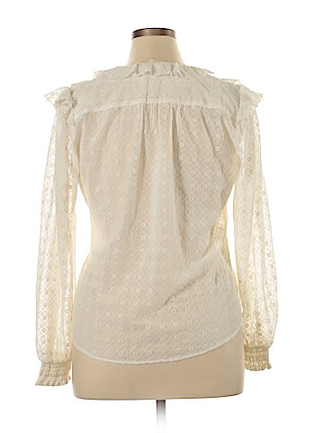 Maeve by Anthropologie Long Sleeve Blouse (view 2)