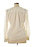 Maeve by Anthropologie 100% Polyester Ivory Long Sleeve Blouse Size 14 - photo 2