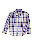 Janie and Jack 100% Cotton Blue Long Sleeve Button-Down Shirt Size 5 - photo 1