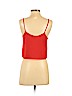 Topshop 100% Polyester Red Sleeveless Blouse Size 4 - photo 2