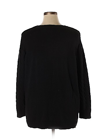 Woman Within Pullover Sweater (view 2)