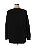 Woman Within 100% Cotton Black Pullover Sweater Size 1X - photo 2