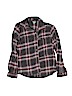 Carhartt Gray Long Sleeve Button-Down Shirt Size 8 - 10 - photo 1