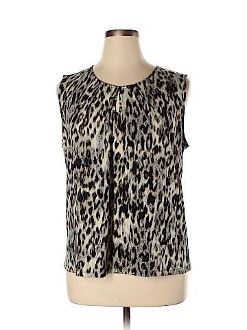 Kasper Sleeveless Top (view 1)