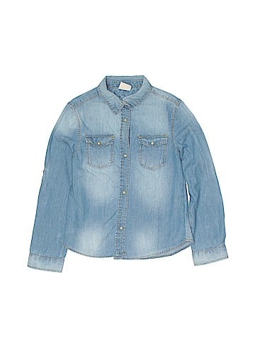 Zara Long Sleeve Button-Down Shirt (view 1)