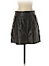 Free People 100% Polyurethane Black Faux Leather Skirt Size 2 - photo 1
