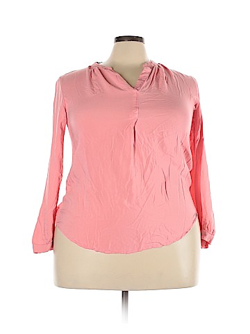 Woman Within Long Sleeve Blouse (view 1)