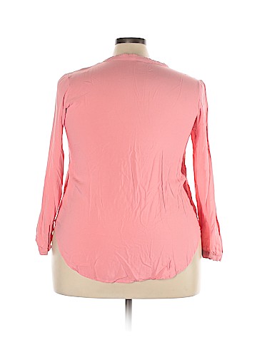 Woman Within Long Sleeve Blouse (view 2)