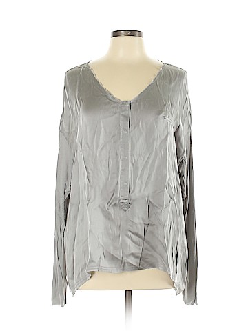 Go By Go Silk Long Sleeve Silk Top (view 1)