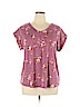 Assorted Brands Pink Short Sleeve Top Size XL - photo 1