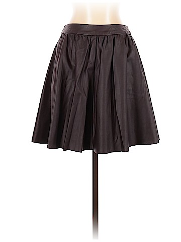 Topshop Faux Leather Skirt (view 1)