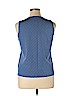 Cj Banks 100% Cotton Blue Tank Top Size 1X - photo 2
