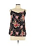 Pink Republic 100% Polyester Black Sleeveless Blouse Size XL - photo 1