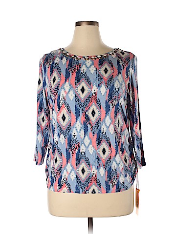 Ruby Rd. 3/4 Sleeve Top (view 1)