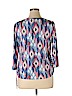 Ruby Rd. Blue 3/4 Sleeve Top Size XL (petite) - photo 2