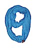 Assorted Brands Solid Blue Silk Scarf One size - photo 1