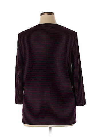 Ann Taylor LOFT 3/4 Sleeve T-Shirt (view 2)