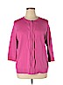 Cj Banks Pink Cardigan Size 1X - photo 1