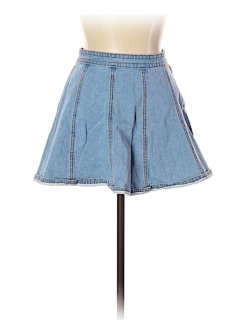 Unbranded Denim Skirt (view 1)