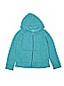 Old Navy Solid Blue Zip Up Hoodie Size 14 - photo 1