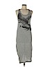 Forever 21 100% Rayon Gray Casual Dress Size M - photo 1